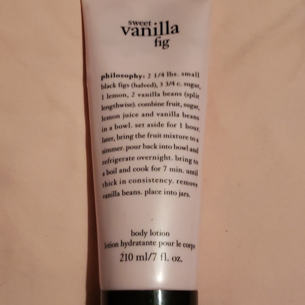 Philosophy Body Lotion 7 oz Sweet Vanilla Fig